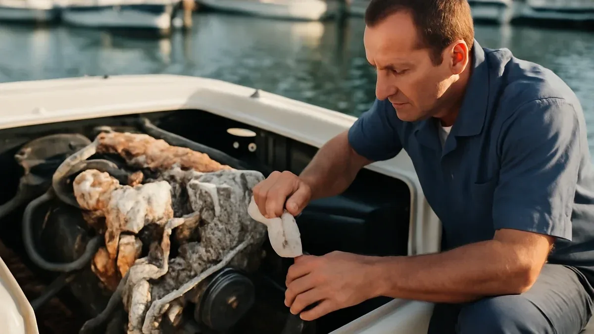 Lavaggio del fuoribordo con acqua dolce: perché è importante dopo l’uso in mare