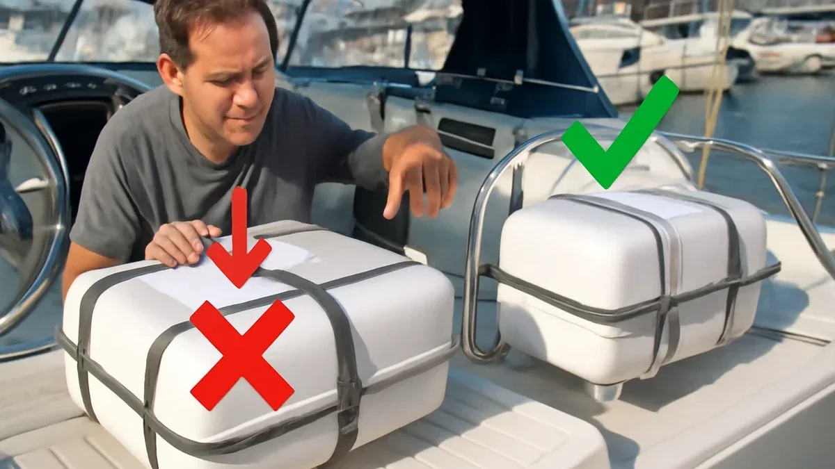 Come distribuire i bagagli in barca senza ostacolare l'accesso alle dotazioni