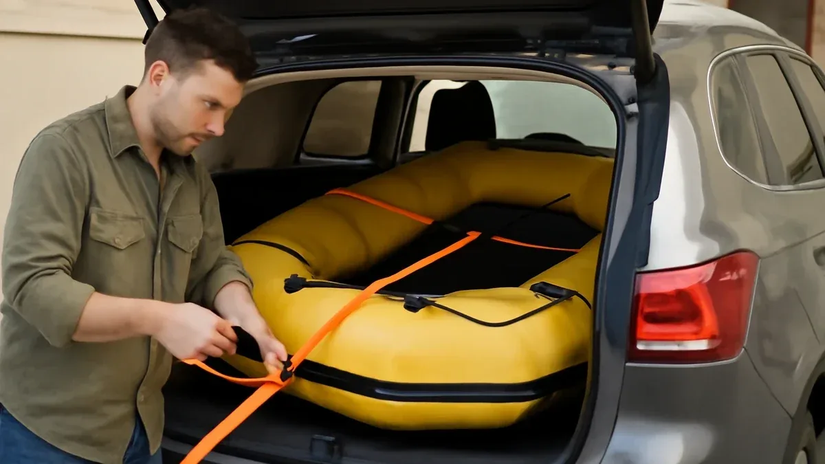 Cinghie in poliestere per fissaggio accessori: larghezza e fibbie
